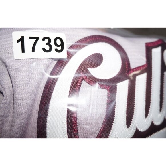 Culiacán Baseball Jersey by New Play – Youth Size 8 – Maroon & Gray Gradient - Picture 9 of 9